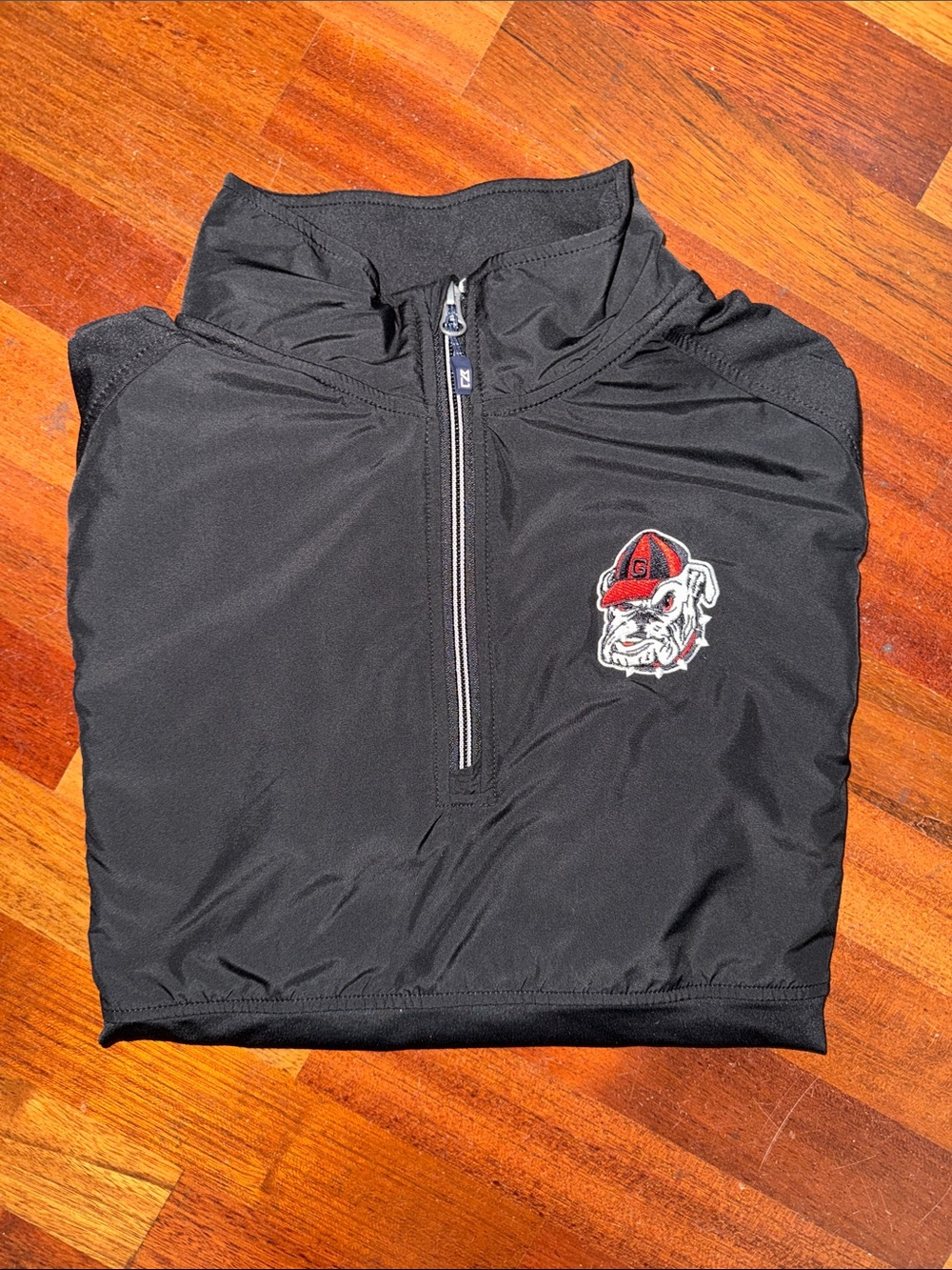 Cutter & Buck Georgia Black Quarter Zip Pullover